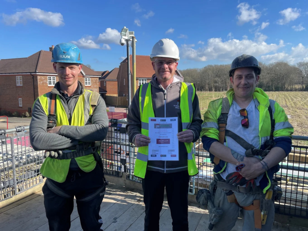 Picture of some of the team at SA Scaffolding